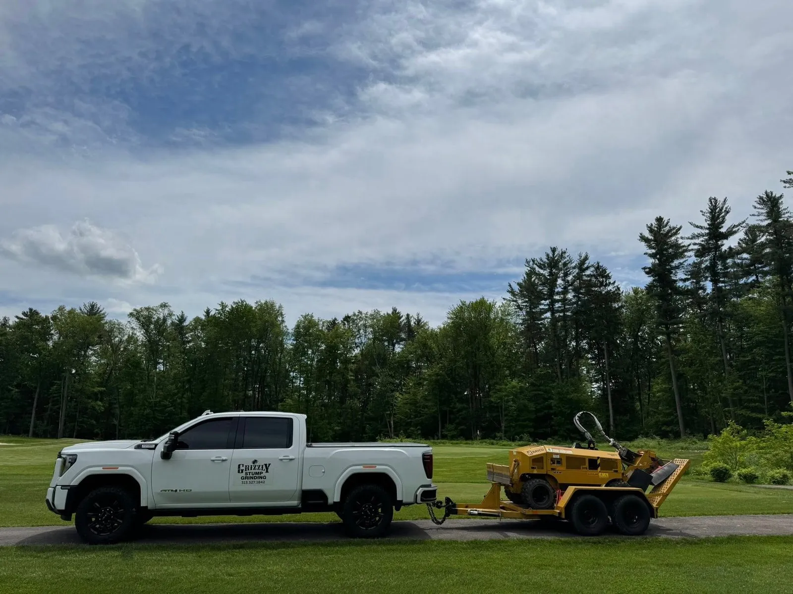 Storm damage stump cleanup in Rome, NY